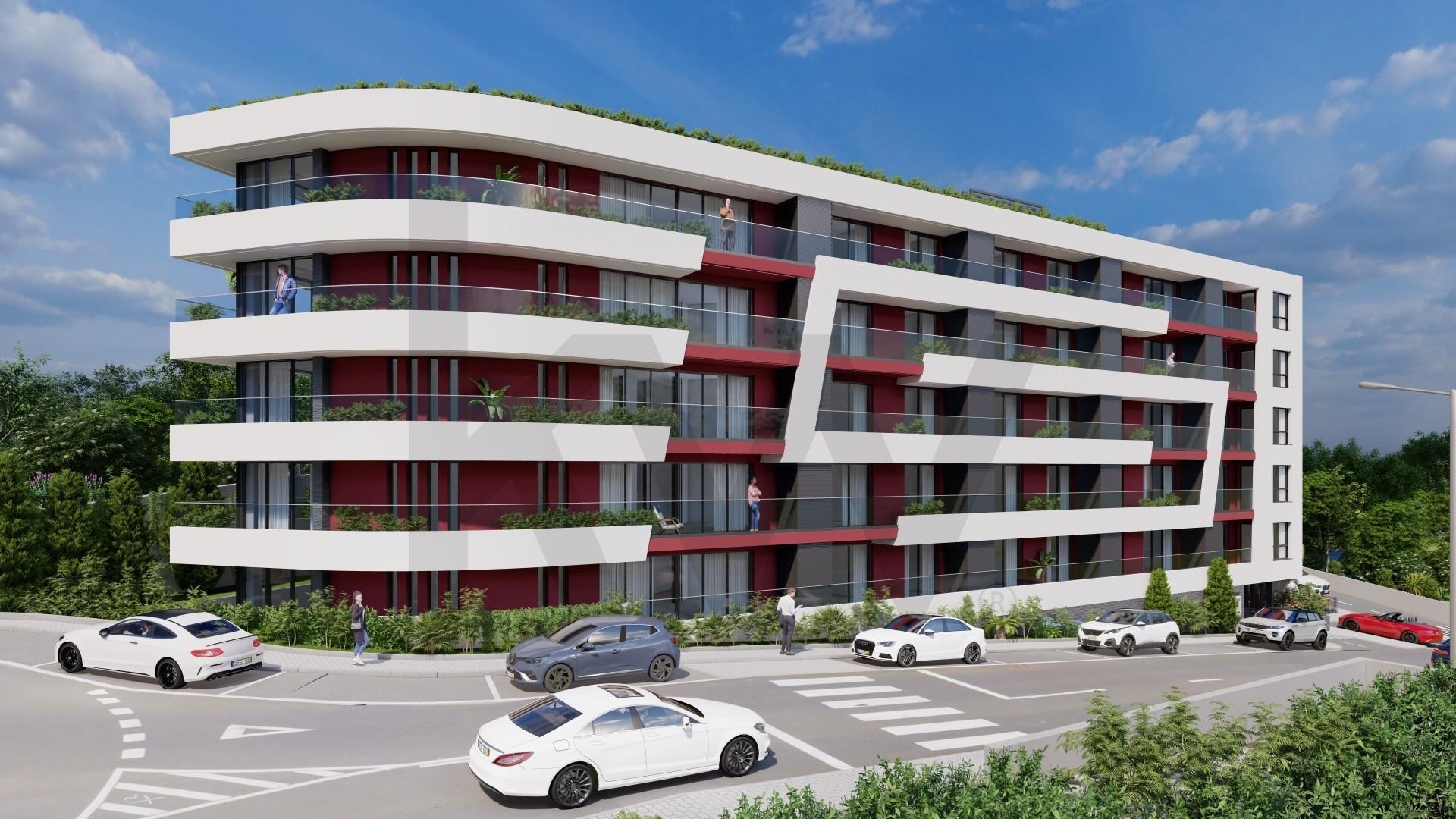 INFINITY in Garajau — fachada com varandas e terraços privados